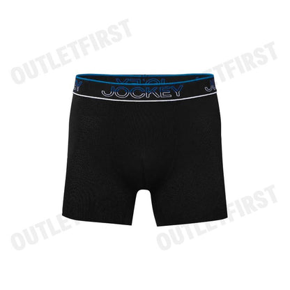 JOCKEY รุ่น PERFORMANCE BOXER TRUNK CODE: KU 3130 (BLACK) กางเกงชั้นในผู้ชาย กางเกงในบ็อกเซอร์ กางเกงจ็อคกี้