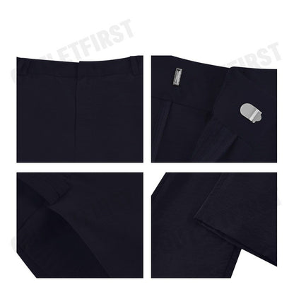 G2000 WOMEN CLOTHING SILKY TOUCH BACK HALF TAPER PANTS TAPERED FIT COLOR NAVY CODE: 4326606579