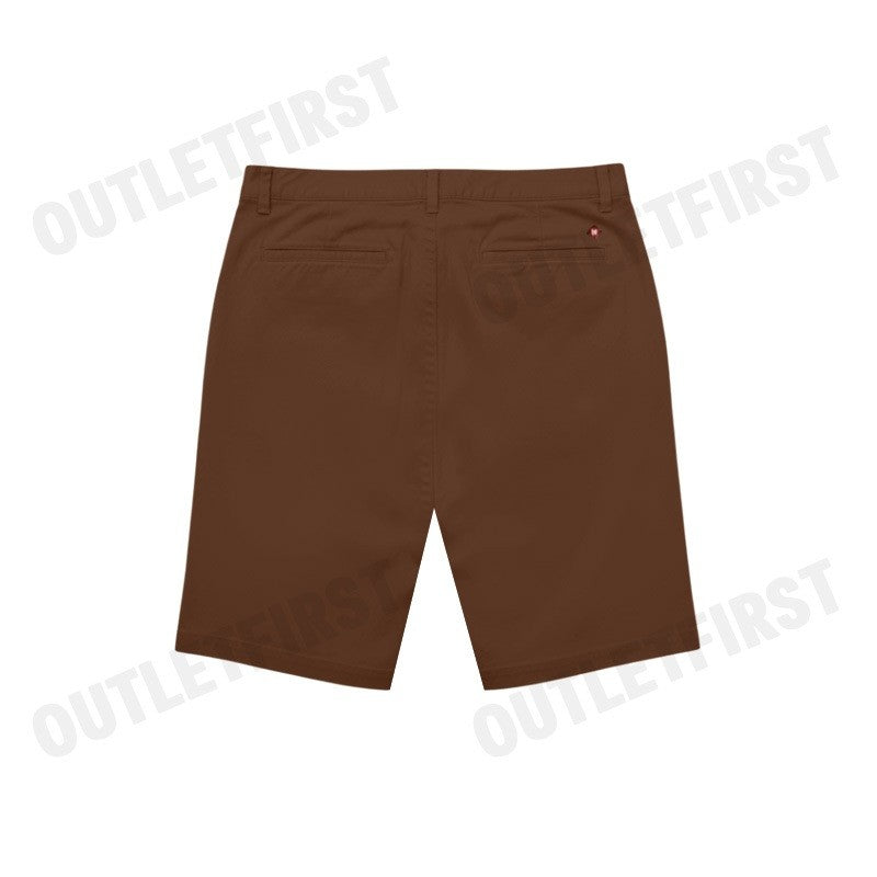 JOHN HENRY  MEN'S SLIM FIT SHORTS PANT (BROWN) COLOR BROWN CODE: JH F524MSHSM47