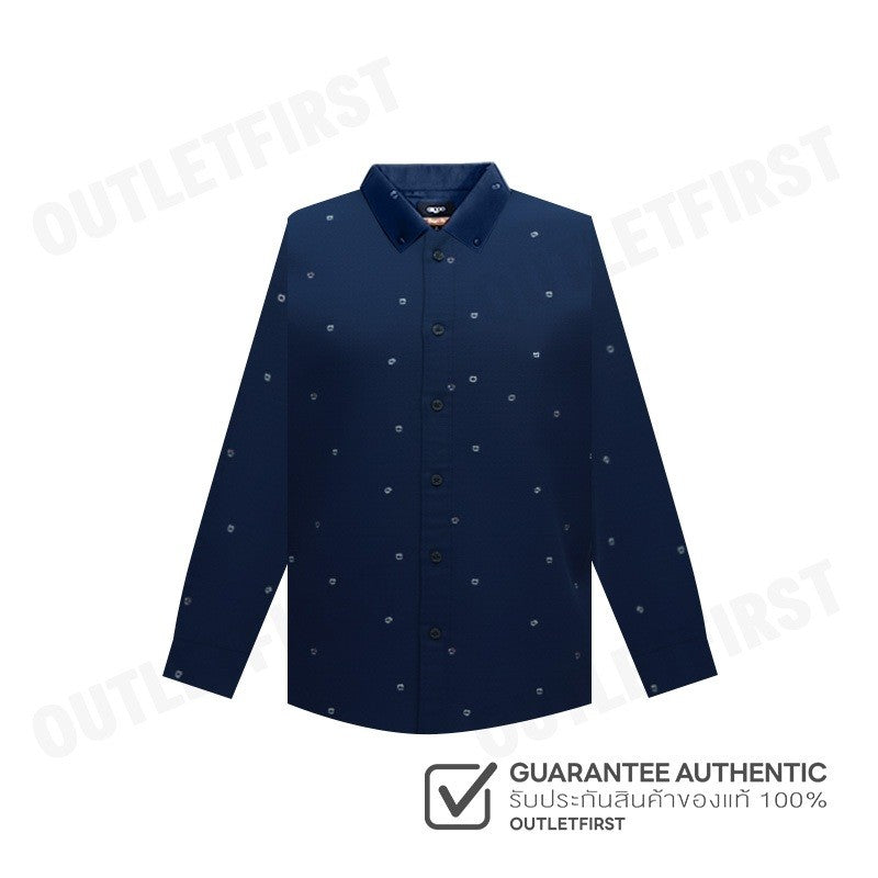 G2000 รุ่น MEN'S CASUAL LONG SLEEVE SHIRT CODE: 4612082278 เสื้อเชิ้ตแขนยาว เสื้อผู้ชาย สีกรม