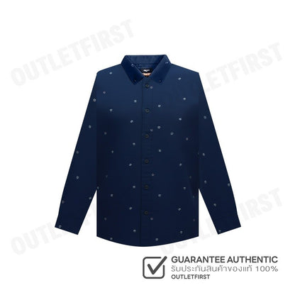 G2000 รุ่น MEN'S CASUAL LONG SLEEVE SHIRT CODE: 4612082278 เสื้อเชิ้ตแขนยาว เสื้อผู้ชาย สีกรม