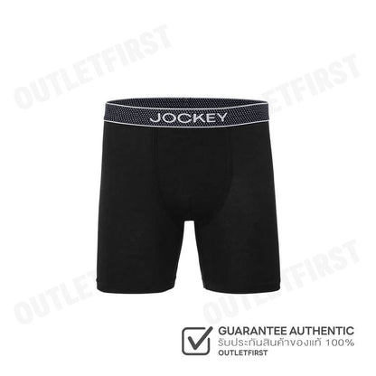 JOCKEY รุ่น UNDERWEAR EXTRA DRY BOXER TRUNK CODE: KU 1907 (BLACK) กางเกงชั้นในผู้ชาย กางเกงในบ็อกเซอร์ กางเกงจ็อคกี้