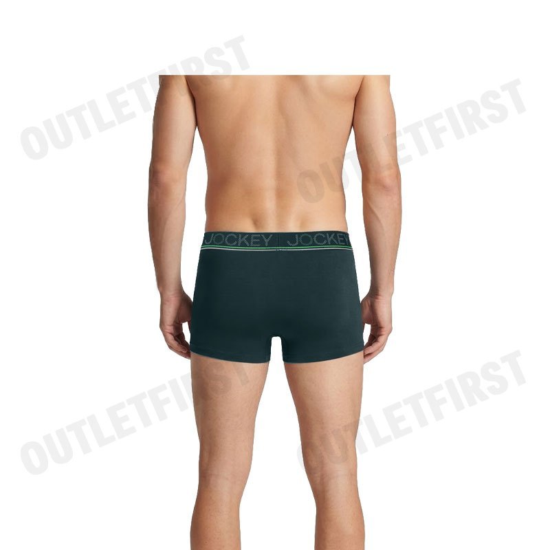 JOCKEY รุ่น MEN'S COOLING JADE TRUNK CODE: KU 1978 (GREEN) กางเกงชั้นในผู้ชาย กางเกงในบ็อกเซอร์ กางเกงจ็อคกี้