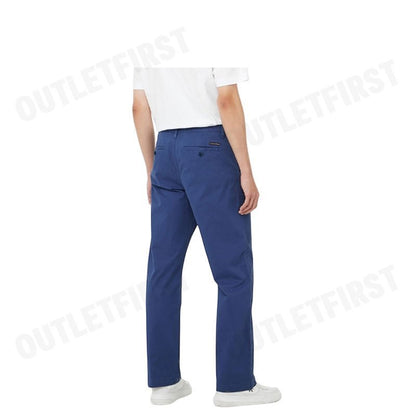 CALVIN KLEIN รุ่น 90S STRAIGHT TWILL CHINOS CODE: 4RB602G RLY กางเกงขายาว กางเกงสีน้ำเงิน กางเกงผู้ชาย
