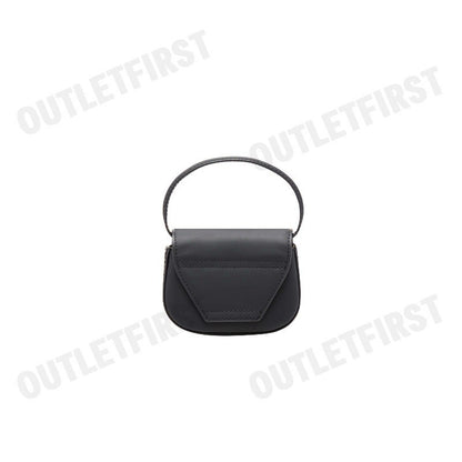 DIESEL รุ่น 1DR XS CROSSBODY BAG CODE: X08709 P6248 T8013 กระเป๋าถือ กระเป๋าสะพายผู้หญิง สีดำ