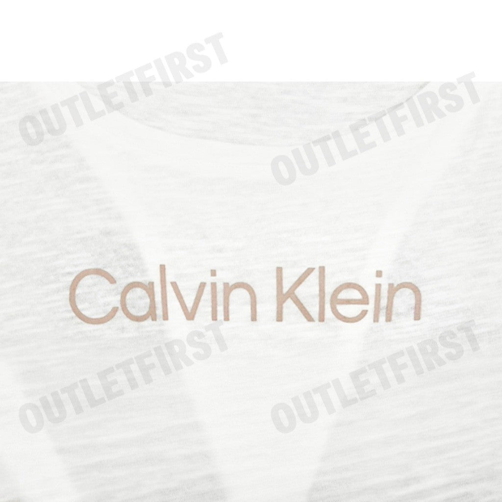 CALVIN KLEIN SWIMWEAR รุ่น CREW NECK TANK CODE: KM01009 YCD เสื้อกล้ามแขนกุด เสื้อกล้ามผู้ชาย เสื้อกล้าม
