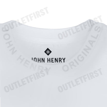 JOHN HENRY รุ่น MEN'S SLIM FIT T-SHIRT (GREY) CODE: JH F324MTSSM28 เสื้อยืดคอกลม เสื้อยืดผู้ชาย เสื้อยืดแขนสั้น