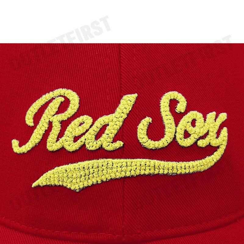 MLB รุ่น NEW YEAR SNAKE STRUCTURED BALL CAP MODEL CODE: 3ACPQ015N 43RDD หมวกแก็ป หมวกปีกแบน หมวกสีแดง