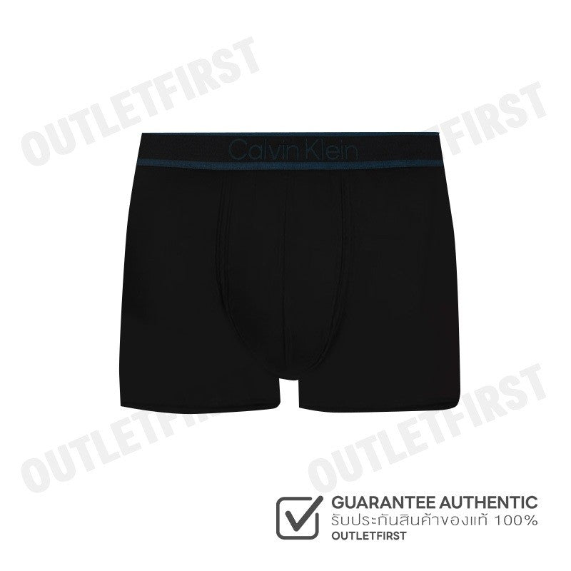 CALVIN KLEIN รุ่น TONAL LOGO LOW RISE TRUNKS CODE: NB4055 UB1  กางเกงชั้นในผู้ชาย กางเกงใน กางเกงสีดำ