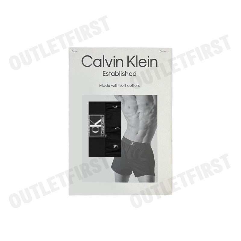 CALVIN KLEIN รุ่น MEN'S CK 1996 COTTON BOXER CODE: NM2654 PCS กางเกงขาสั้นผู้ชาย บ๊อกเซอร์ กางเกงในผู้ชาย