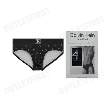 CALVIN KLEIN รุ่น CK ESTABLISHED HIP BRIEF CODE: NB4070 PCS บ๊อกเซอร์ กางเกงใน กางเกงชั้นในผู้ชาย