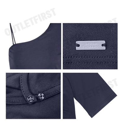 ARMANI EXCHANGE รุ่น WOMEN'S JERSEY TOP CODE: 3DYMEK YJEAZ 1593 เสื้อเบลาส์ เสื้อผู้หญิง เสื้อสีกรม