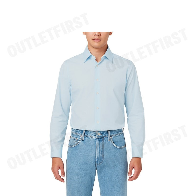 G2000 รุ่น MEN CLOTHING NON -IRON SMOOTH STRETCH SHIRT SMART FIT CODE: 41123552 60 เสื้อเชิ้ต เสื้อแขนยาว เสื้อผู้ชาย