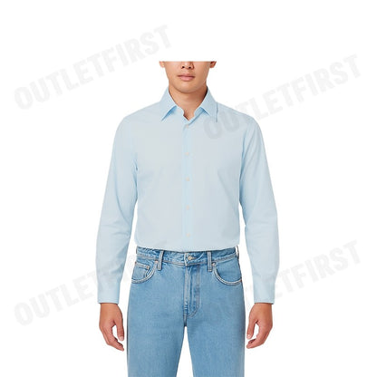 G2000 รุ่น MEN CLOTHING NON -IRON SMOOTH STRETCH SHIRT SMART FIT CODE: 41123552 60 เสื้อเชิ้ต เสื้อแขนยาว เสื้อผู้ชาย