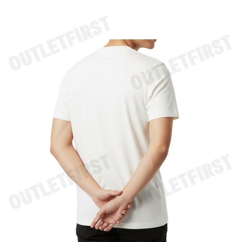 JOHN HENRY รุ่น MEN'S SLIM FIT T-SHIRT (WHITE) CODE: JH S125MTSSM27 เสื้อยืดคอกลมผู้ชาย เสื้อสีขาว เสื้อจอร์นเฮนรี่