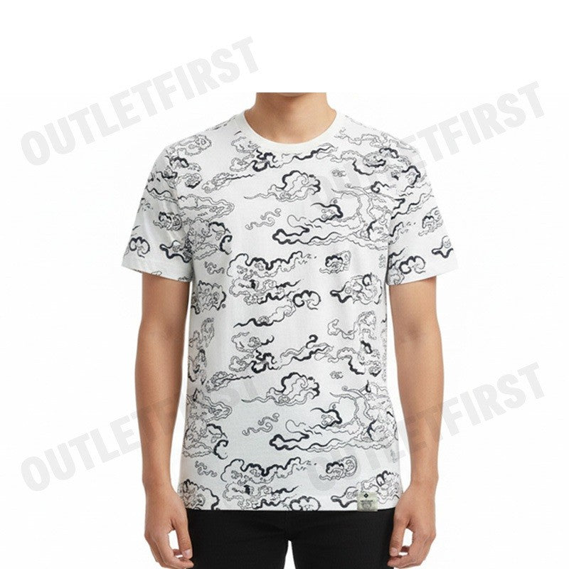 JOHN HENRY รุ่น MEN'S SLIM FIT T-SHIRT (WHITE) CODE: JH S125MTSSM13 เสื้อยืดคอกลมผู้ชาย เสื้อสีขาว เสื้อจอร์นเฮนรี่
