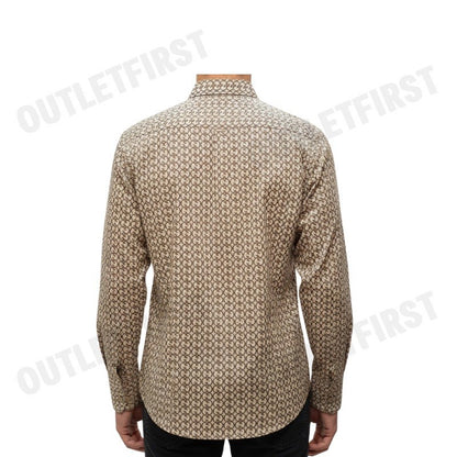 GUY LAROCHE รุ่น MAN'S LONG SLEEVES SHIRT CODE: BAB5224P4BR เสื้อเชิ้ต เสื้อแขนยาว เสื้อผู้ชาย