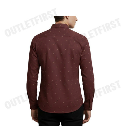 GUY LAROCHE รุ่น MAN'S LONG SLEEVES SHIRT CODE: BAB5220P4MR เสื้อเชิ้ต เสื้อแขนยาว เสื้อผู้ชาย