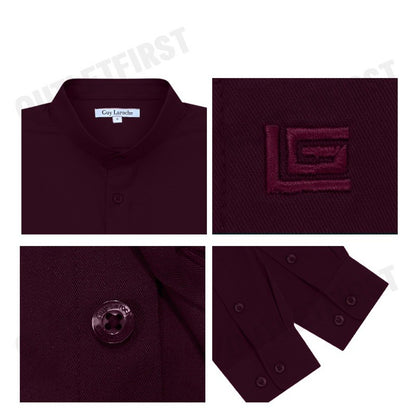 GUY LAROCHE รุ่น MAN'S LONG SLEEVES SHIRT CODE: BAB6260P4MR เสื้อเชิ้ต เสื้อแขนยาว เสื้อผู้ชาย