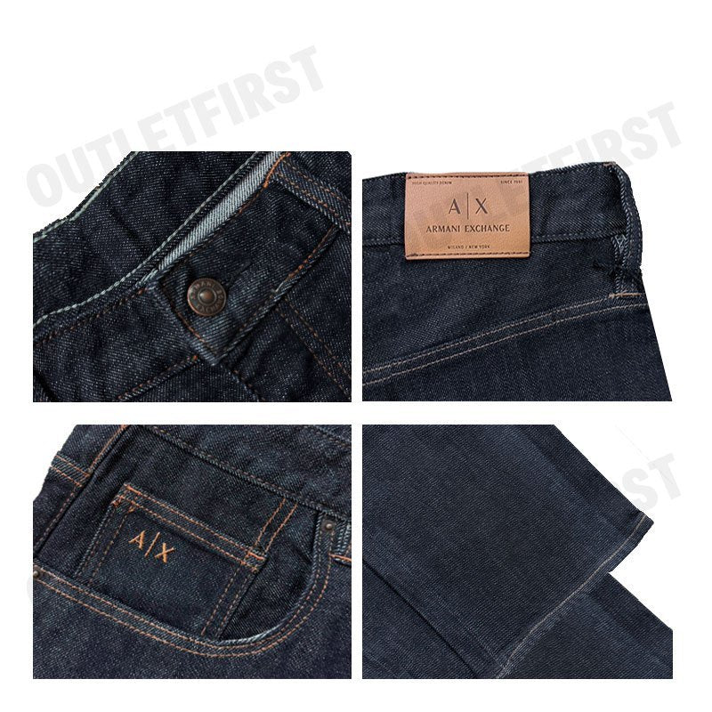 ARMANI EXCHANGE รุ่น MEN'S 5 POCKETS PANT CODE: XM000076 AF12284 MB001 กางเกงยีนส์ผู้ชาย ยีนส์แบ็คกี้ ยีนส์ขายาว