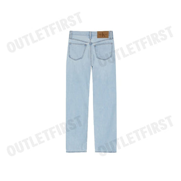 CALVIN KLEIN JEANS รุ่น WOMEN'S 37.5 HIGH RISE WIDE LEG JEANS CODE: J225051 1AA กางเกงยีนส์ผู้หญิง กางเกงทรงกระบอก