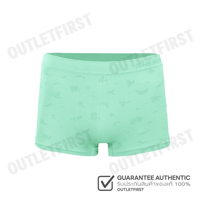 JOHN HENRY รุ่น UNDERWEAR SEAMLESS FASHION CODE: JU JU4410 (MINT) กางเกงชั้นในผู้ชาย กางเกงบ็อกเซอร์ กางเกงสีมิ้นท์