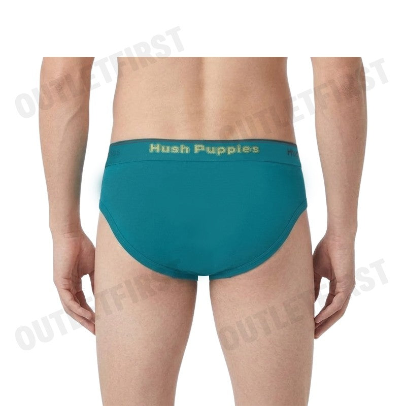 HUSH PUPPIES รุ่น MEN'S FASHION BRIEFS CODE: HU H2FN002E (GREEN) กางเกงชั้นในผู้ชาย กางเกงสีเขียว กางเกงฮัชพัพพีส์