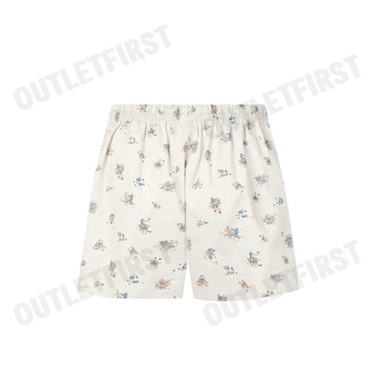 HUSH PUPPIES รุ่น MEN'S BOXER SHORTS SLEEPWEAR CODE: HU H3W274 (BEIGE) กางเกงขาสั้นผู้ชาย กางเกงบ๊อกเซอร์ กางเกงฮัชพัพพี