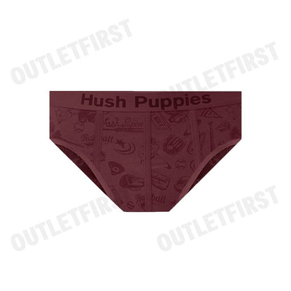 HUSH PUPPIES รุ่น MEN'S FASHION BRIEFS CODE: HU H2F032 (RED) กางเกงชั้นในผู้ชาย กางเกงฮัชพัพพีส์ กางเกงสีแดง