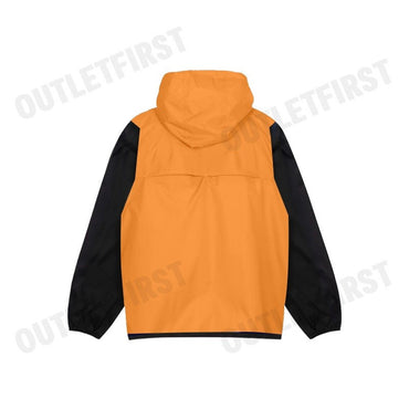 PLAY COMME DES GARÇONS X K-WAY รุ่น MEN HALF ZIP JACKET CODE: AZ J506 051 1 2 (ORANGE/BLACK) เสื้อแจ็คเก็ตผู้ชาย