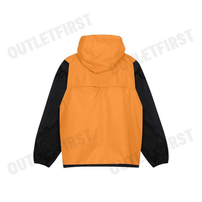 PLAY COMME DES GARÇONS X K-WAY รุ่น MEN HALF ZIP JACKET CODE: AZ J506 051 1 2 (ORANGE/BLACK) เสื้อแจ็คเก็ตผู้ชาย