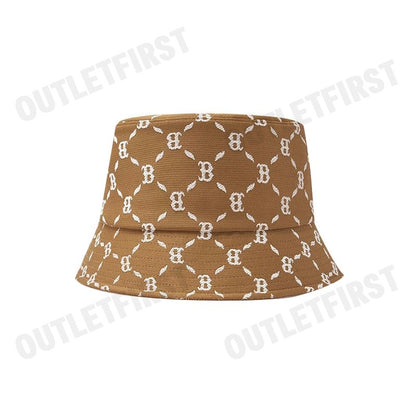 MLB รุ่น JACQUARD DIA MONOGRAM BUCKET HAT CODE: 3AHTM024N 43CAS หมวกบักเก็ต หมวกสีน้ำตาล หมวกยูนิเซ็กส์