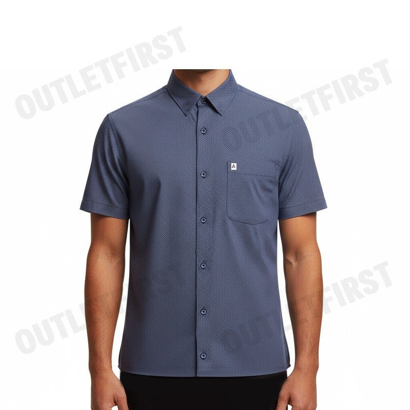ARROW รุ่น MEN'S PREMIUM COLLECTION COTTON SHORT SLEEVES SHIRT CODE: MAPC505W3CSNV เสื้อเชิ้ต เสื้อแขนสั้น เสื้อผู้ชาย