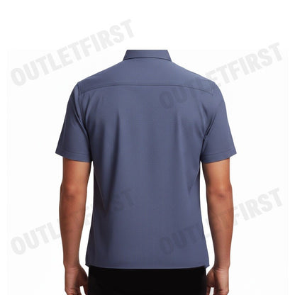 ARROW รุ่น MEN'S PREMIUM COLLECTION COTTON SHORT SLEEVES SHIRT CODE: MAPC505W3CSNV เสื้อเชิ้ต เสื้อแขนสั้น เสื้อผู้ชาย