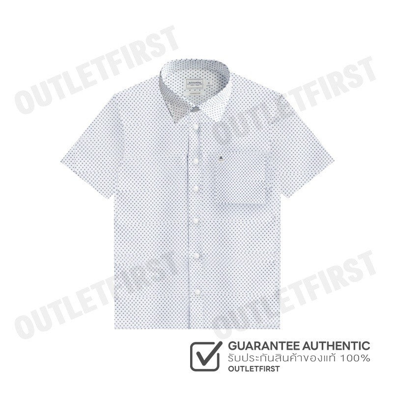 ARROW รุ่น MEN'S PREMIUM COLLECTION COTTON SHORT SLEEVES SHIRT CODE: MAPC511S4BSWH  เสื้อเชิ้ต เสื้อแขนสั้น เสื้อผู้ชาย