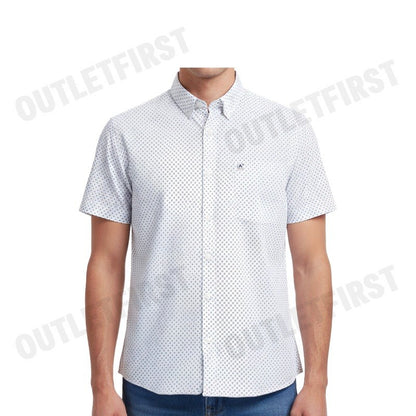 ARROW รุ่น MEN'S PREMIUM COLLECTION COTTON SHORT SLEEVES SHIRT CODE: MAPC511S4BSWH  เสื้อเชิ้ต เสื้อแขนสั้น เสื้อผู้ชาย