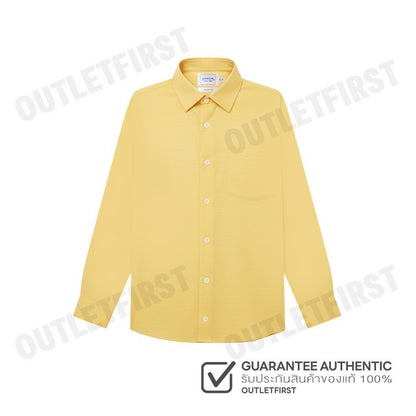 ARROW รุ่น MEN'S PREMIUM COLLECTION COMFORT FIT SHIRT CODE: MAPC703S4BSYE เสื้อเชิ้ต เสื้อแขนยาว เสื้อผู้ชาย