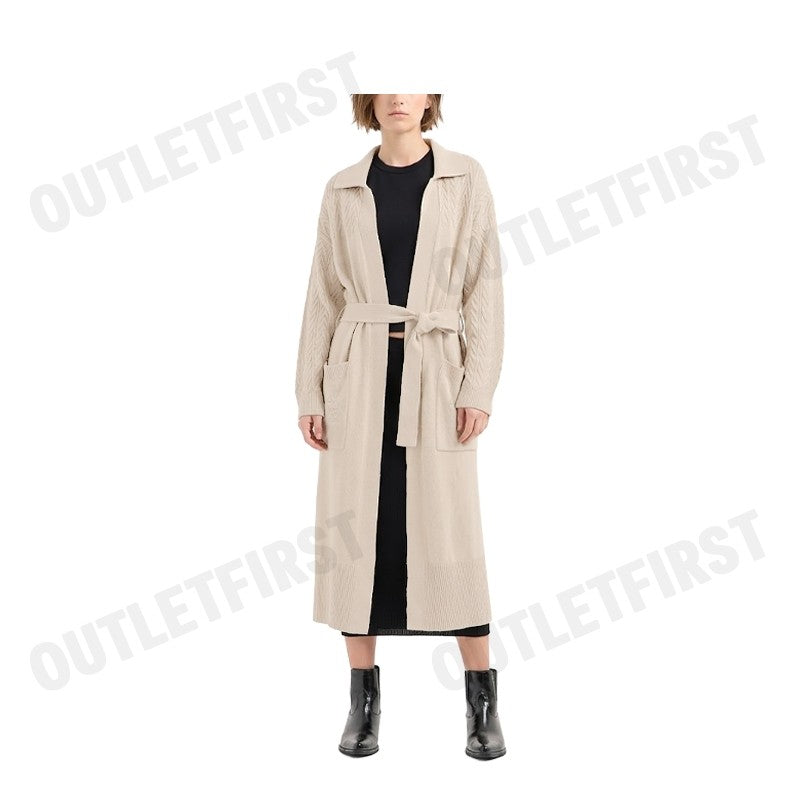 ARMANI EXCHANGE รุ่น ASV LONG MAXI-CARDIGAN WITH BELT CODE: 6DYE1C YMZ1Z 19 เสื้อคลุมคาร์ดิแกน เสื้อผู้หญิง เสื้อarmani