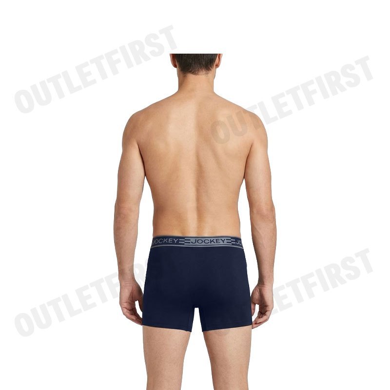 JOCKEY รุ่น UNDERWEAR BOXER TRUNK CODE: KU 19943918 (NAVY) กางเกงชั้นในผู้ชาย กางเกงในบ็อกเซอร์ กางเกงจ็อคกี้