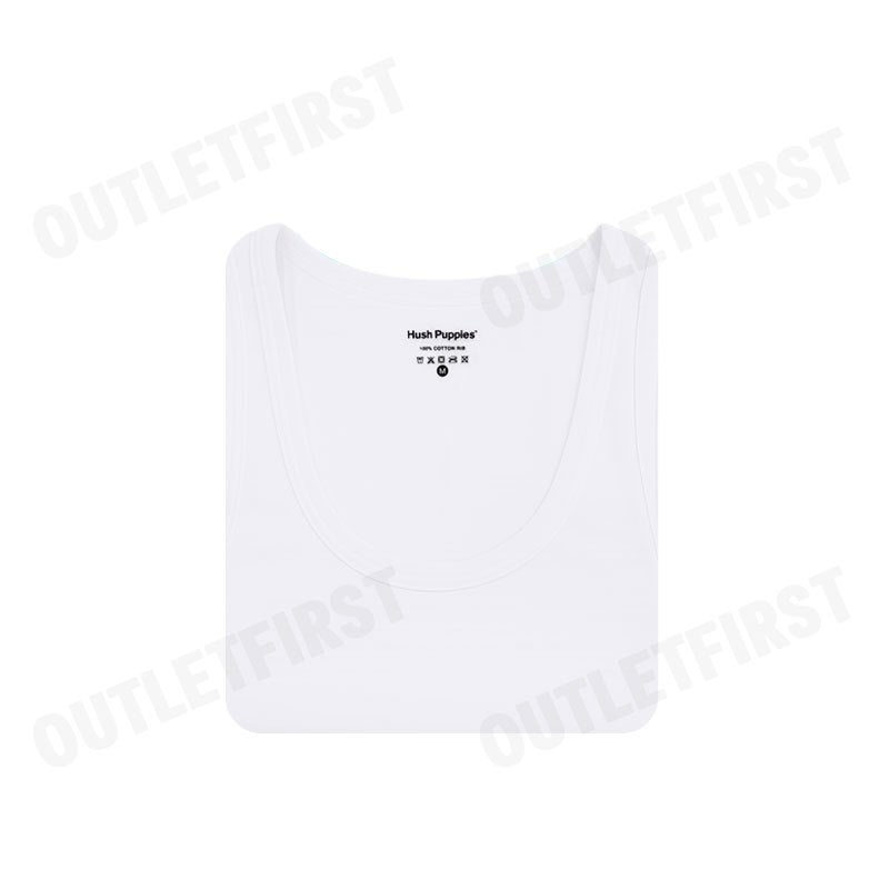 HUSH PUPPIES รุ่น TANK TOP HUSH CLASSIC COMFORT CODE: HU H4B005 (WHITE) เสื้อกล้ามผู้ชาย เสื้อกล้ามสีขาว ฮัชพัพพีส์