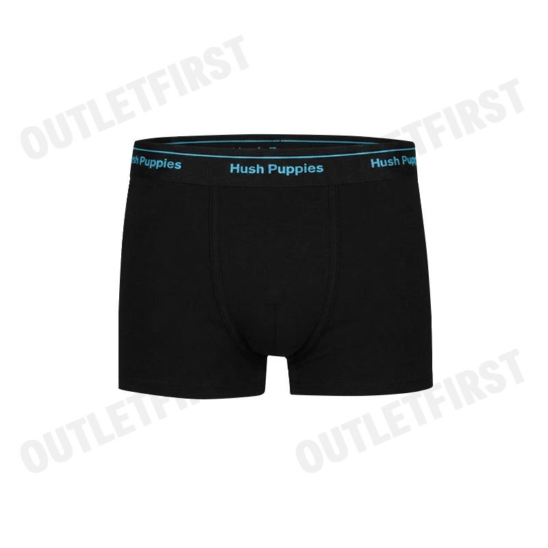 HUSH PUPPIES รุ่น MEN'S MICRO MODAL SIRO BOXER BRIEFS CODE: HU H3FSR08 (BLACK) กางเกงชั้นใน กางเกงฮัชพัพพีส์ ผู้ชาย