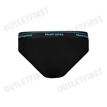 HUSH PUPPIES รุ่น MEN'S MICRO MODAL SIRO BRIEFS CODE: HU H2FSR08 (BLACK) กางเกงชั้นในผู้ชาย สีดำ กางเกงฮัชพัพพีส์