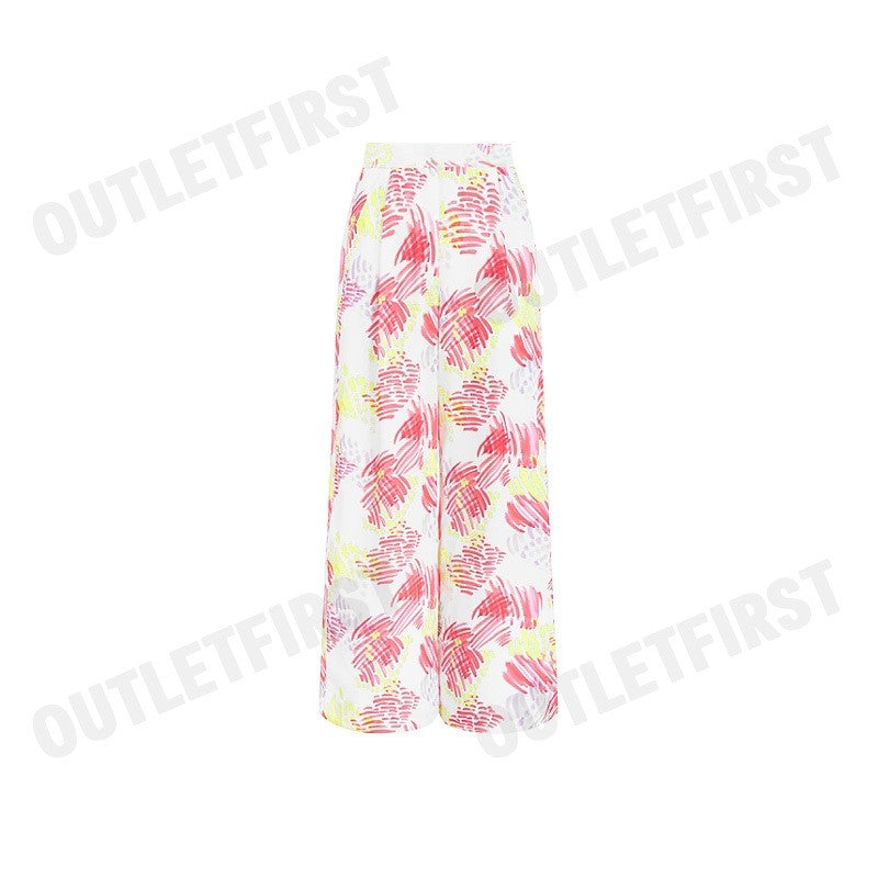 ARMANI EXCHANGE  WOMEN'S TROUSER COLOR WHITE / PINK / YELLOW CODE: 3DYP24 YN5TZ 01FD