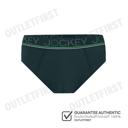 JOCKEY MEN'S COOLING JADE BRIEFS COLOR GREEN CODE: KU 1977 (GREEN)