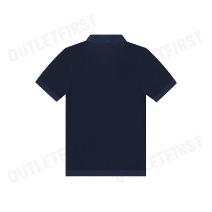 CALVIN KLEIN รุ่น SMOOTH COTTON WAFFLE SWEATER POLO SHIRT CODE: 40BM304 CEF เสื้อโปโล เสื้อแขนสั้น เสื้อผู้ชาย