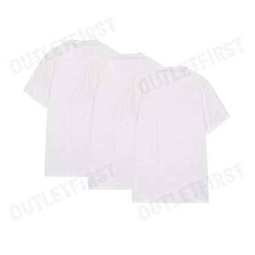 CALVIN KLEIN COTTON STRETCH BLEND 3-PACK SLIM FIT CREWNECK T-SHIRT COLOR WHITE CODE: NB4185 100