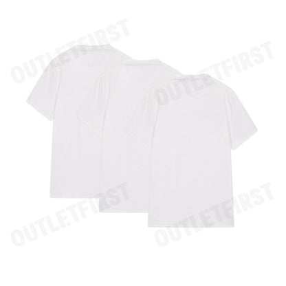 CALVIN KLEIN รุ่น COTTON STRETCH BLEND 3-PACK SLIM FIT CREWNECK T-SHIRT CODE: NB4185 100 เซ็ทเสื้อยืด เสื้อคอกลม ผู้ชาย