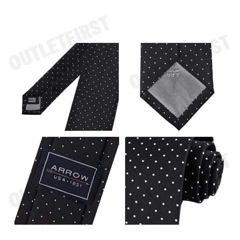 ARROW รุ่น NECKTIE 7.5 CM BLACK CODE: MCCT129W3BSBL เนคไทผู้ชาย สำหรับผู้ชาย เนคไททำงาน
