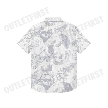 JOHN HENRY รุ่น MEN'S SHORT SLEEVES SLIM FIT SHIRT (WHITE) CODE: JH F424MSSSM32 เสื้อเชิ้ตแขนสั้น เสื้อเชิ้ตผู้ชาย