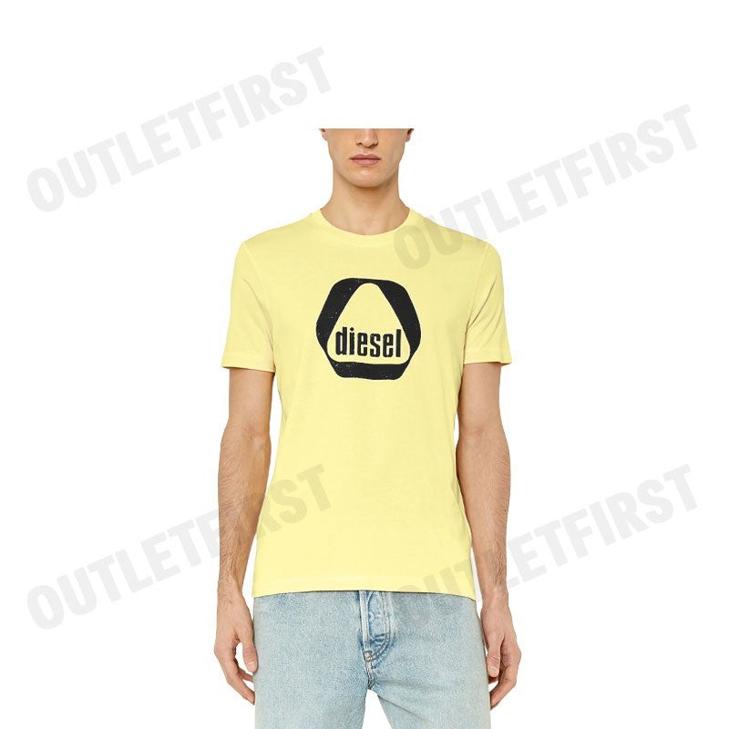 DIESEL รุ่น T-DIEGOR-G10 T-SHIRT CODE: A09674 0CATM 21G เสื้อยืด เสื้อคอกลม เสื้อผู้ชาย